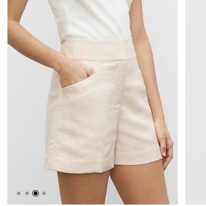 Club Monaco Blush Linen Short Never Worn